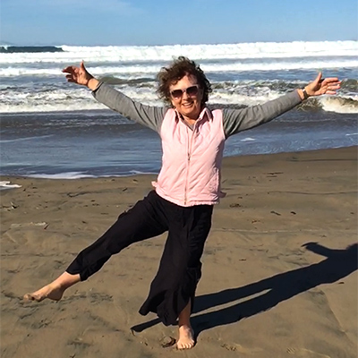 Kathleen at the Beach